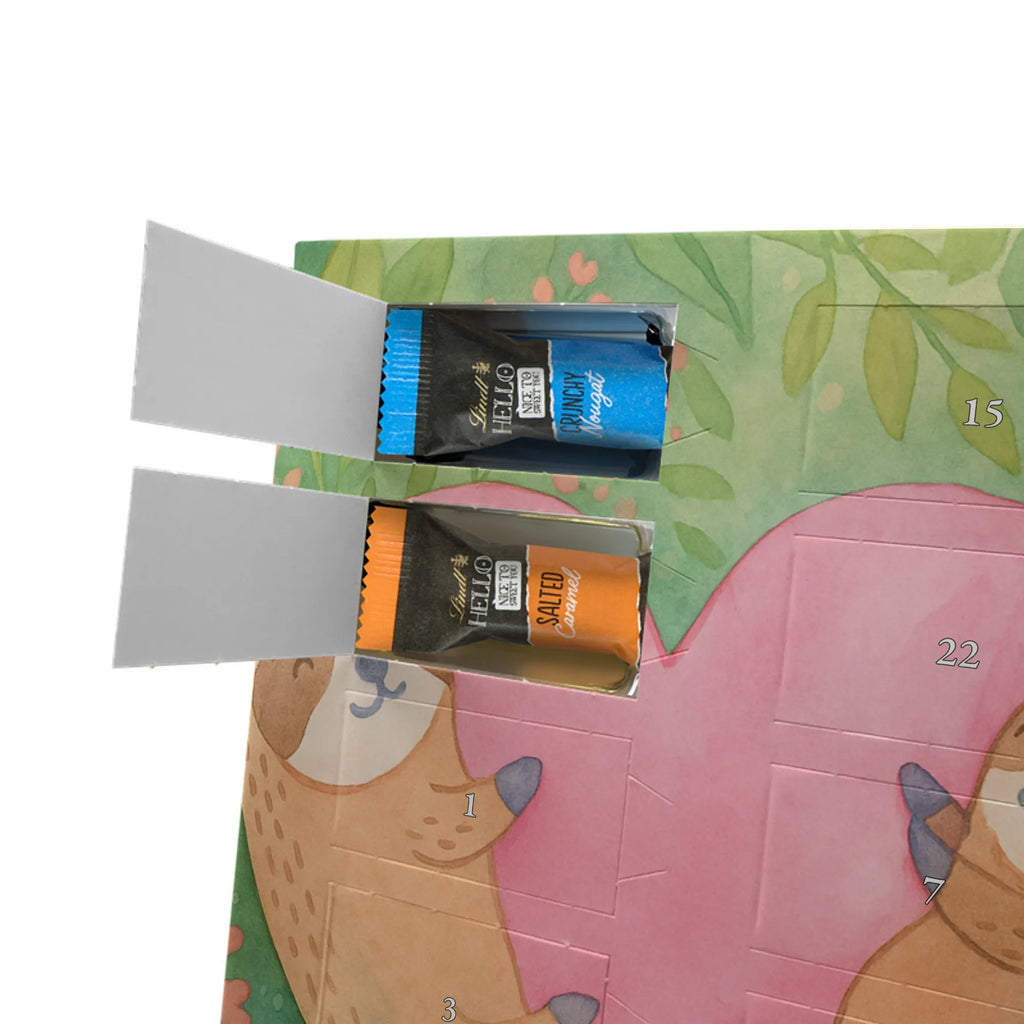 Chocolate advent calendar sloths Heart Design Loving, Two, Together, Marriage, Proposal of marriage, Love gift, gift for her, gift for him, anniversary gift, Valentine&#39;s Day Gift for Women Love Gift Anniversary Wedding Anniversary Party Favor Gift for Girlfriend Gift for Partner Boyfriend Gift Token of Love for Men for Husband