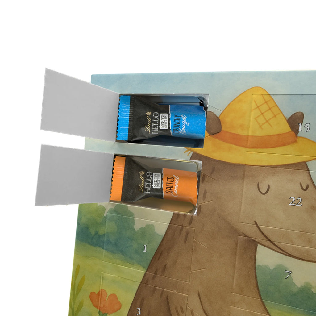 Chocolate advent calendar Bears with hats Design Father's Day, Mother's Day, father, role model, son, sons, children, favourite person, father-son, child, father's day