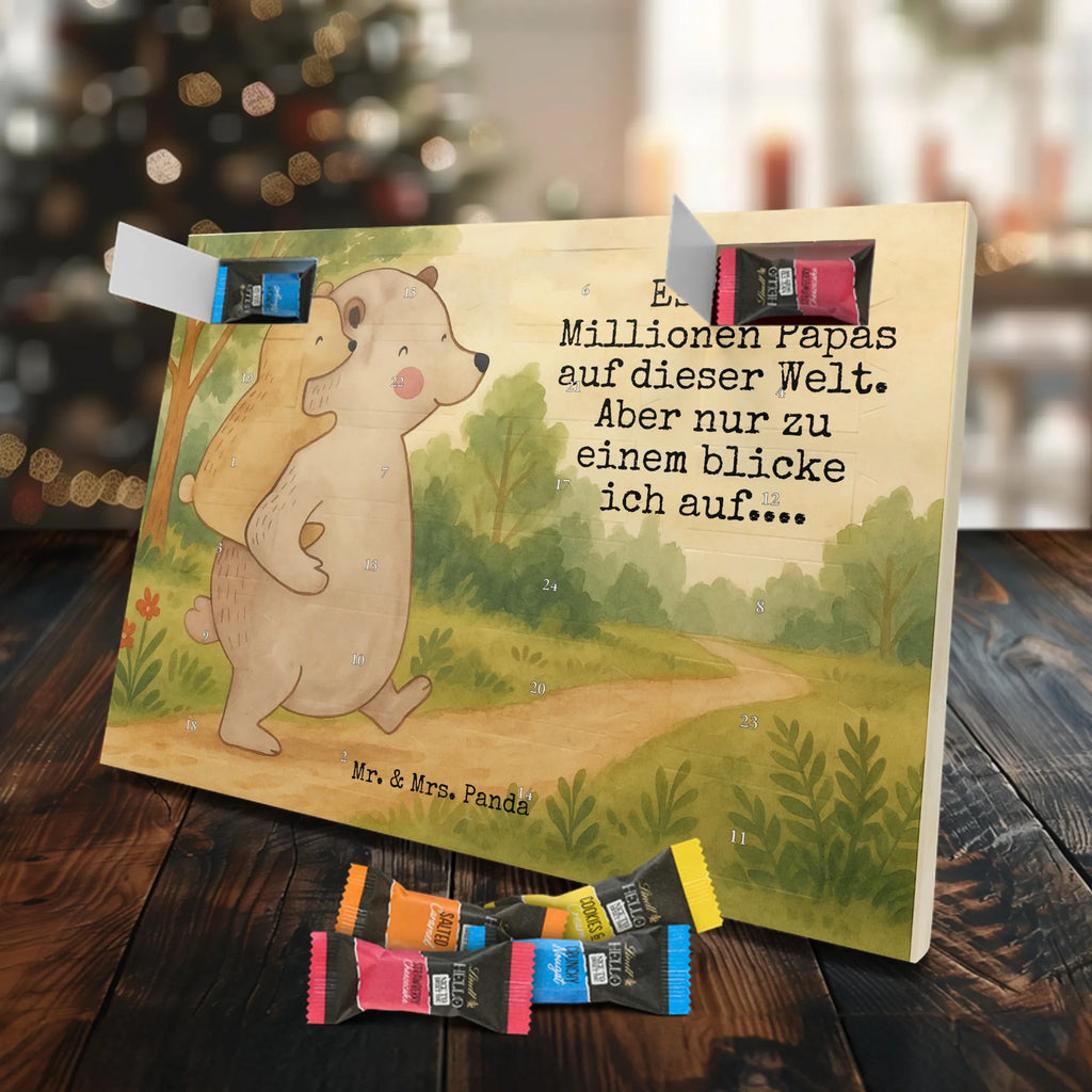 Chocolate advent calendar Papa Bear Design Father's Day, Mother's Day, birthday, father's day, present, uncle
