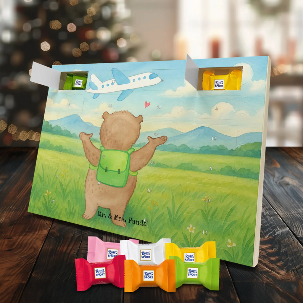 Chocolate advent calendar bear Airplane Design Loving, Two, Together, Marriage, Proposal of marriage, Love gift, gift for her, gift for him, anniversary gift, Valentine&#39;s Day Gift for Women Love Gift Anniversary Wedding Anniversary Party Favor Gift for Girlfriend Gift for Partner Boyfriend Gift Token of Love for Men for Husband