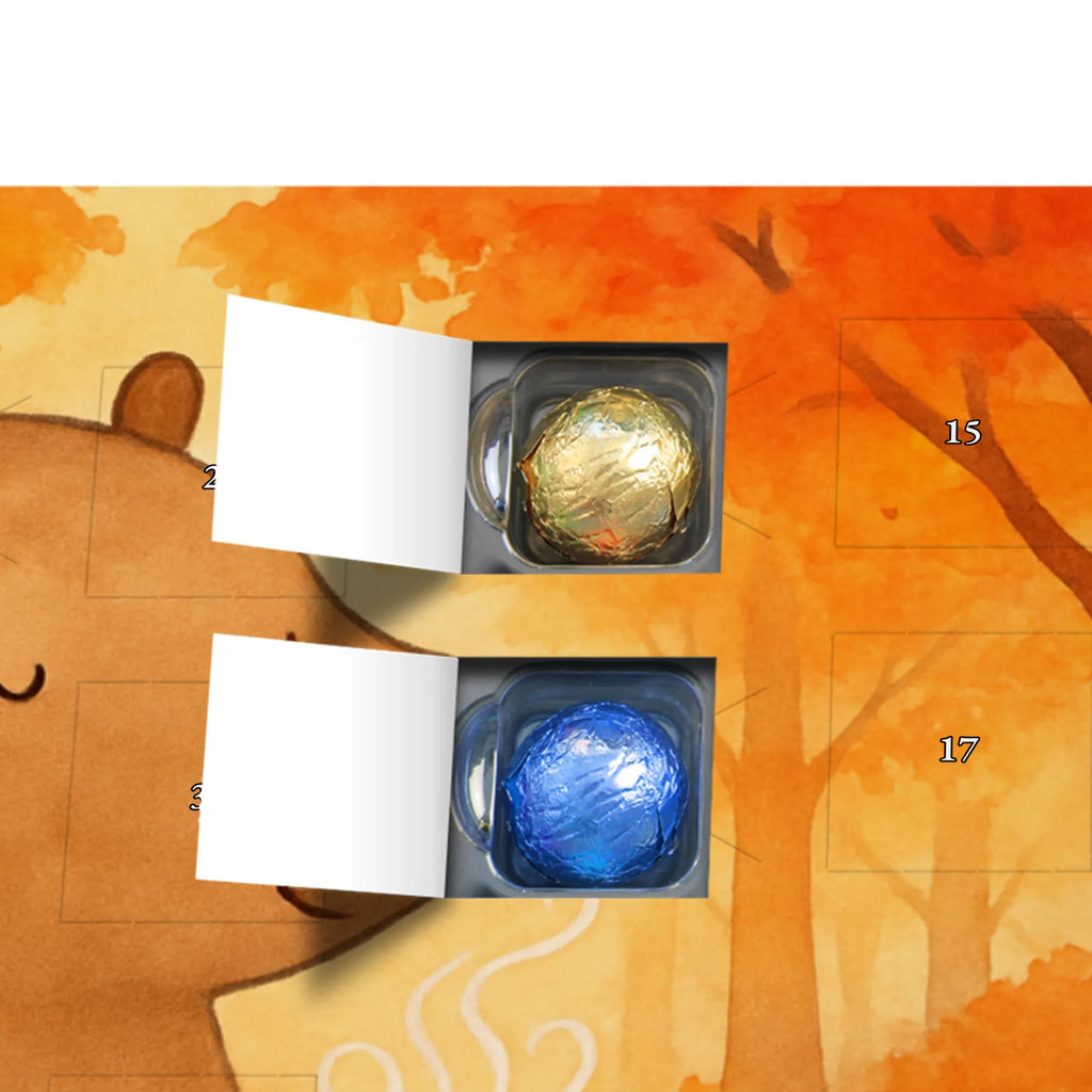 Chocolate advent calendar bear morning coffee Design Loving, Two, Together, Marriage, Proposal of marriage, Love gift, gift for her, gift for him, anniversary gift, Valentine&#39;s Day Gift for Women Love Gift Anniversary Wedding Anniversary Party Favor Gift for Girlfriend Gift for Partner Boyfriend Gift Token of Love for Men for Husband