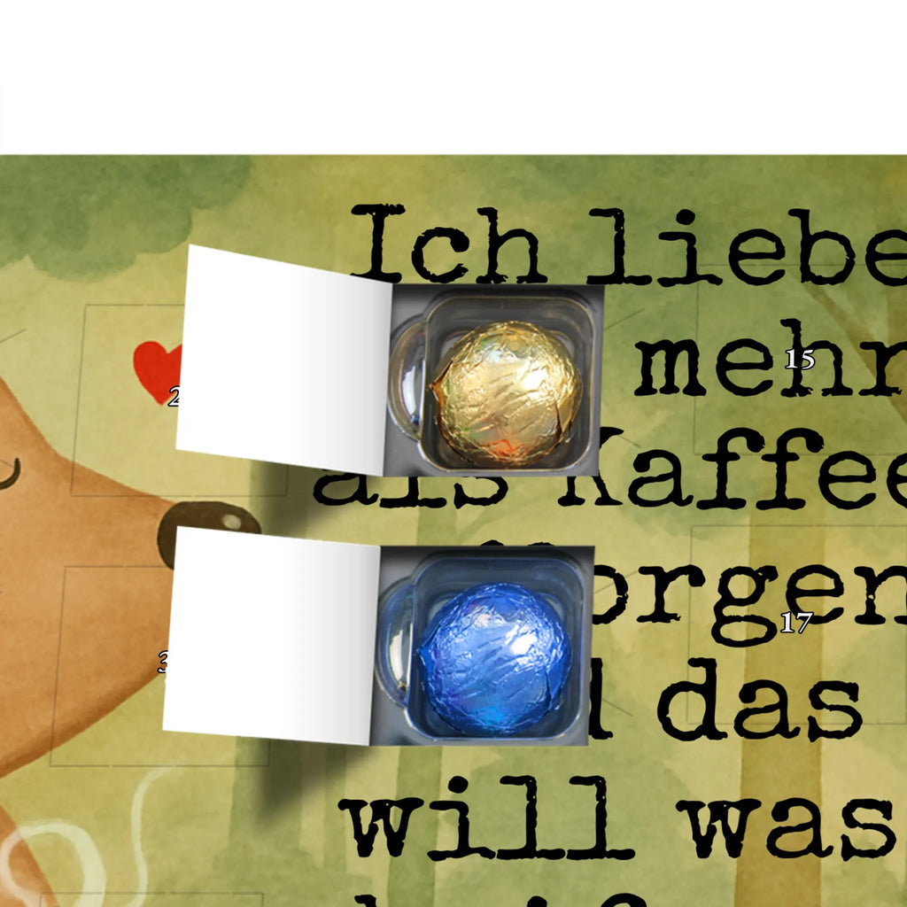 Chocolate advent calendar bear morning coffee Design Loving, Two, Together, Marriage, Proposal of marriage, Love gift, gift for her, gift for him, anniversary gift, Valentine&#39;s Day Gift for Women Love Gift Anniversary Wedding Anniversary Party Favor Gift for Girlfriend Gift for Partner Boyfriend Gift Token of Love for Men for Husband