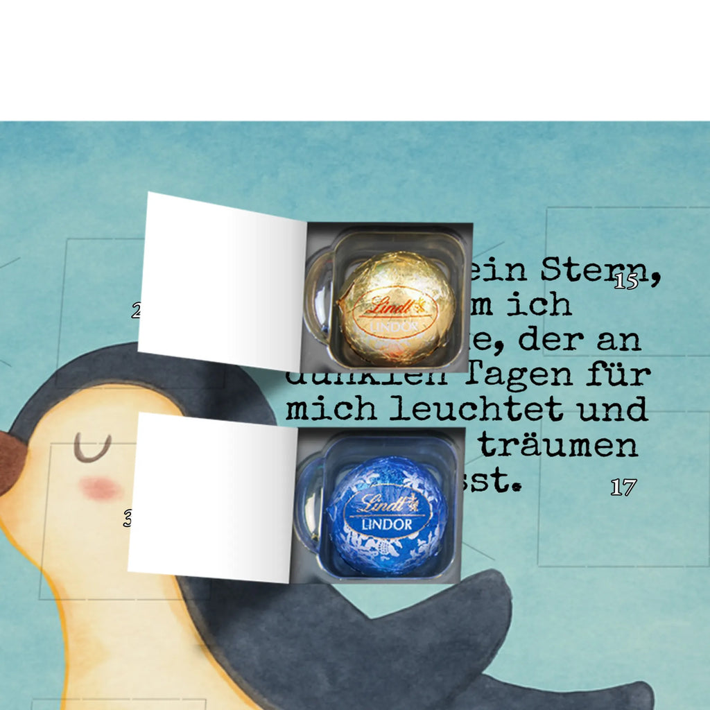 Chocolate advent calendar Penguins in love Design Loving, Two, Together, Marriage, Proposal of marriage, Love gift, gift for her, gift for him, anniversary gift, fiancée, love saying, gift friend, wedding anniversary, proof of love, anniversary, penguins, guest gift, wedding, gift girlfriend, couple. love couple, fiancé, gift anniversary, pair, gift idea, penguin love, pair of penguins