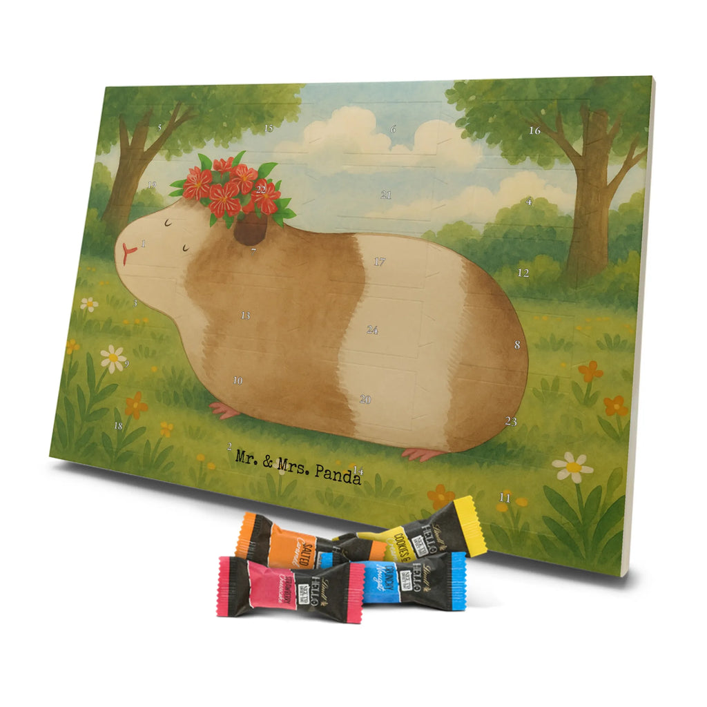 Chocolate advent calendar Guinea pig wisdom Design card, gift ideas, gifts, small animals, cute, cute animal motives, hand drawn, funny sayings, good mood, special gifts, animal lover, wonderland, saying, wisdom, reality, flower child, guinea pig, wonder