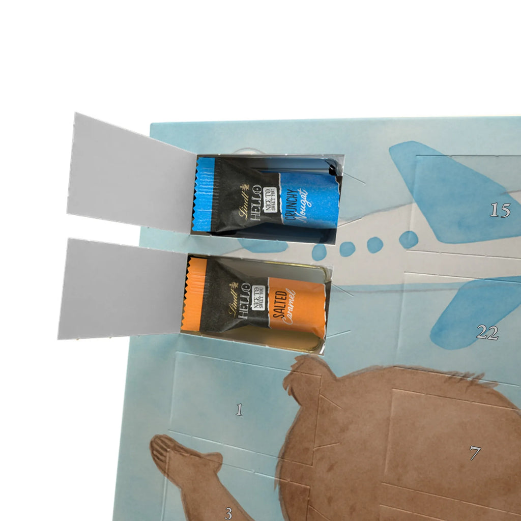 Chocolate advent calendar bear Airplane Design Loving, Two, Together, Marriage, Proposal of marriage, Love gift, gift for her, gift for him, anniversary gift, Valentine&#39;s Day Gift for Women Love Gift Anniversary Wedding Anniversary Party Favor Gift for Girlfriend Gift for Partner Boyfriend Gift Token of Love for Men for Husband