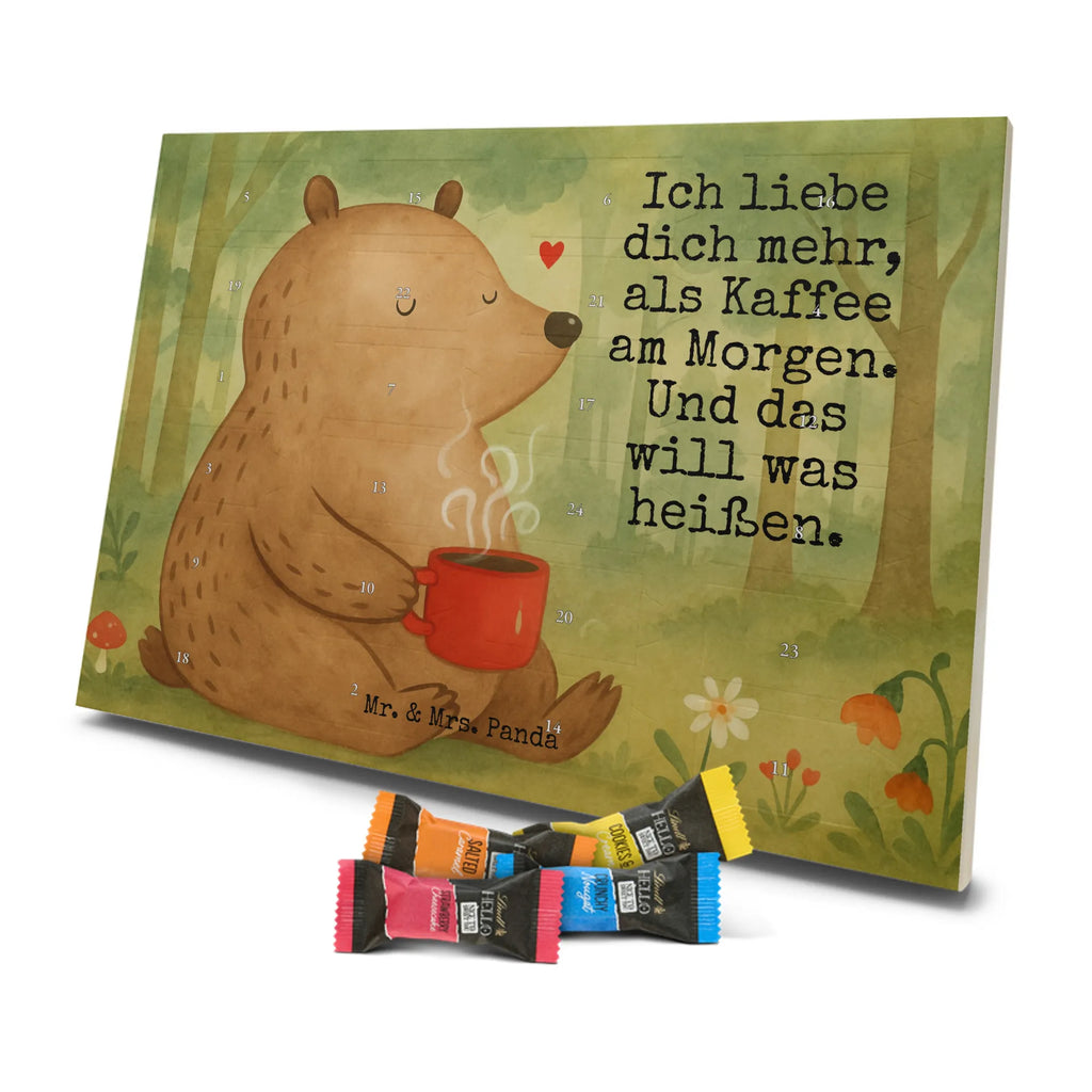 Chocolate advent calendar bear morning coffee Design Loving, Two, Together, Marriage, Proposal of marriage, Love gift, gift for her, gift for him, anniversary gift, Valentine&#39;s Day Gift for Women Love Gift Anniversary Wedding Anniversary Party Favor Gift for Girlfriend Gift for Partner Boyfriend Gift Token of Love for Men for Husband