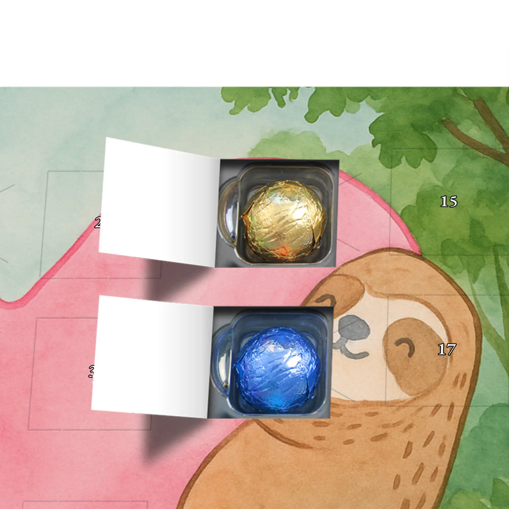 Chocolate advent calendar sloths Heart Design Loving, Two, Together, Marriage, Proposal of marriage, Love gift, gift for her, gift for him, anniversary gift, Valentine&#39;s Day Gift for Women Love Gift Anniversary Wedding Anniversary Party Favor Gift for Girlfriend Gift for Partner Boyfriend Gift Token of Love for Men for Husband