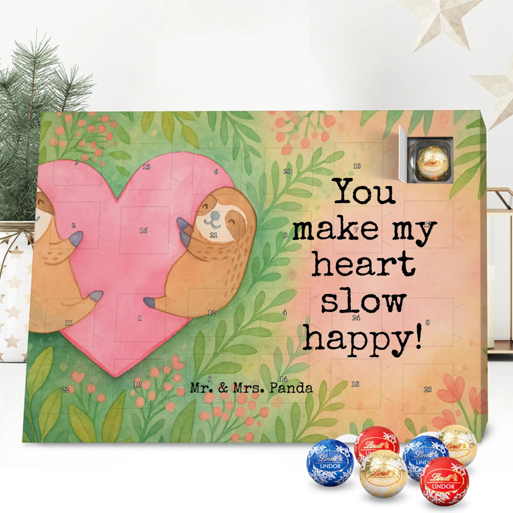 Chocolate advent calendar sloths Heart Design Loving, Two, Together, Marriage, Proposal of marriage, Love gift, gift for her, gift for him, anniversary gift, Valentine&#39;s Day Gift for Women Love Gift Anniversary Wedding Anniversary Party Favor Gift for Girlfriend Gift for Partner Boyfriend Gift Token of Love for Men for Husband