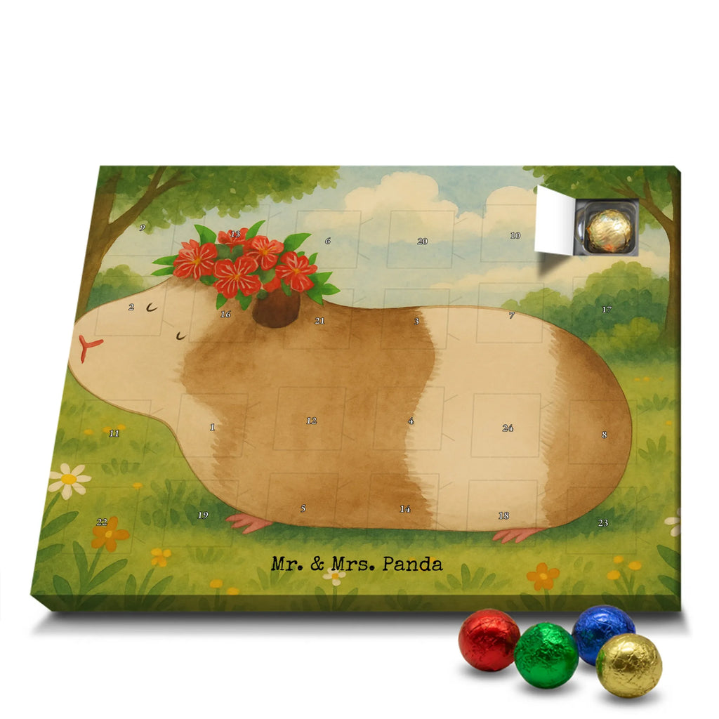Chocolate advent calendar Guinea pig wisdom Design card, gift ideas, gifts, small animals, cute, cute animal motives, hand drawn, funny sayings, good mood, special gifts, animal lover, wonderland, saying, wisdom, reality, flower child, guinea pig, wonder