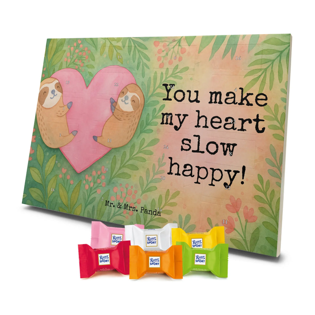 Chocolate advent calendar sloths Heart Design Loving, Two, Together, Marriage, Proposal of marriage, Love gift, gift for her, gift for him, anniversary gift, Valentine&#39;s Day Gift for Women Love Gift Anniversary Wedding Anniversary Party Favor Gift for Girlfriend Gift for Partner Boyfriend Gift Token of Love for Men for Husband