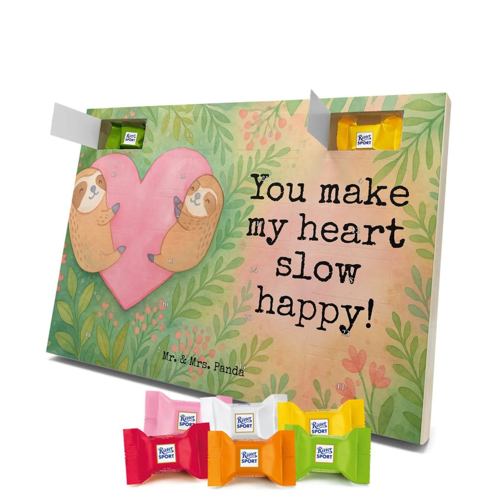 Chocolate advent calendar sloths Heart Design Loving, Two, Together, Marriage, Proposal of marriage, Love gift, gift for her, gift for him, anniversary gift, Valentine&#39;s Day Gift for Women Love Gift Anniversary Wedding Anniversary Party Favor Gift for Girlfriend Gift for Partner Boyfriend Gift Token of Love for Men for Husband