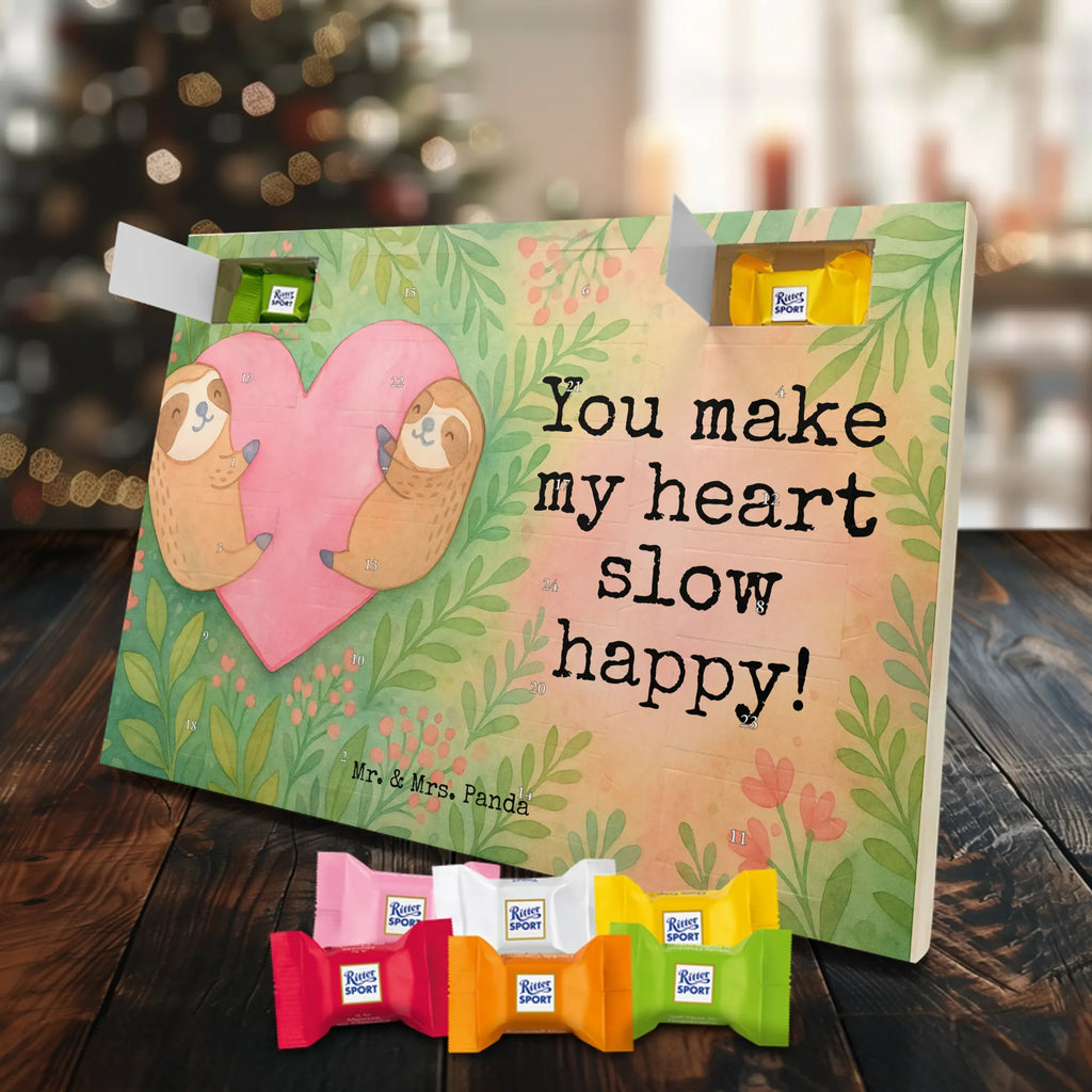 Chocolate advent calendar sloths Heart Design Loving, Two, Together, Marriage, Proposal of marriage, Love gift, gift for her, gift for him, anniversary gift, Valentine&#39;s Day Gift for Women Love Gift Anniversary Wedding Anniversary Party Favor Gift for Girlfriend Gift for Partner Boyfriend Gift Token of Love for Men for Husband