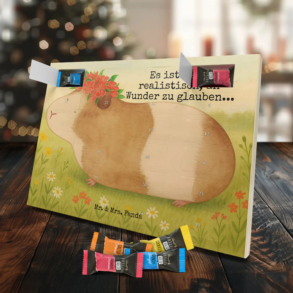 Chocolate advent calendar Guinea pig wisdom Design card, gift ideas, gifts, small animals, cute, cute animal motives, hand drawn, funny sayings, good mood, special gifts, animal lover, wonderland, saying, wisdom, reality, flower child, guinea pig, wonder