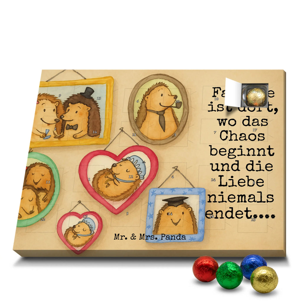 Chocolate advent calendar Hedgehog family Design Father's Day, Mother's Day, hedgehogs, mum, pictures, solidarity