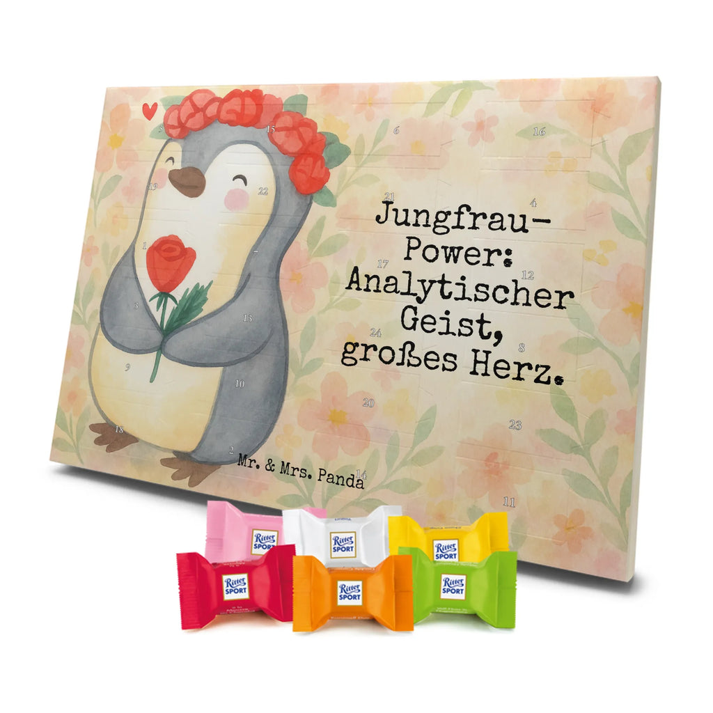 Chocolate advent calendar Virgin Astrology Design month of birth, constellations, birthdays, astrology, date of birth