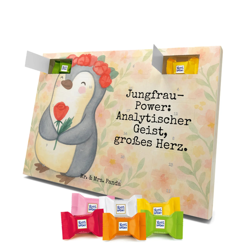 Chocolate advent calendar Virgin Astrology Design month of birth, constellations, birthdays, astrology, date of birth