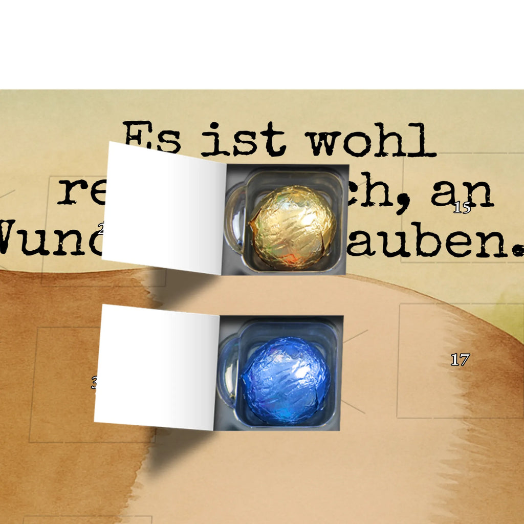 Chocolate advent calendar Guinea pig wisdom Design card, gift ideas, gifts, small animals, cute, cute animal motives, hand drawn, funny sayings, good mood, special gifts, animal lover, wonderland, saying, wisdom, reality, flower child, guinea pig, wonder