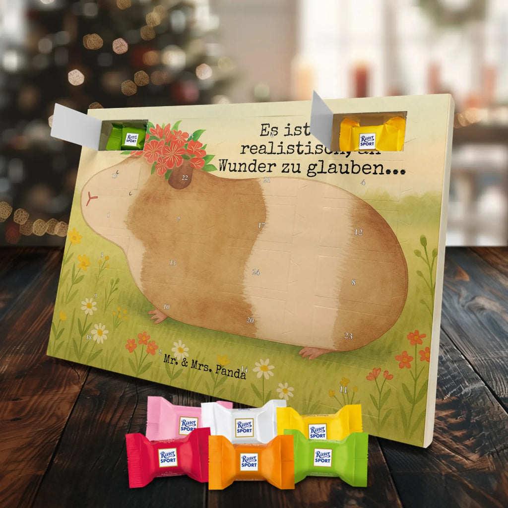 Chocolate advent calendar Guinea pig wisdom Design card, gift ideas, gifts, small animals, cute, cute animal motives, hand drawn, funny sayings, good mood, special gifts, animal lover, wonderland, saying, wisdom, reality, flower child, guinea pig, wonder