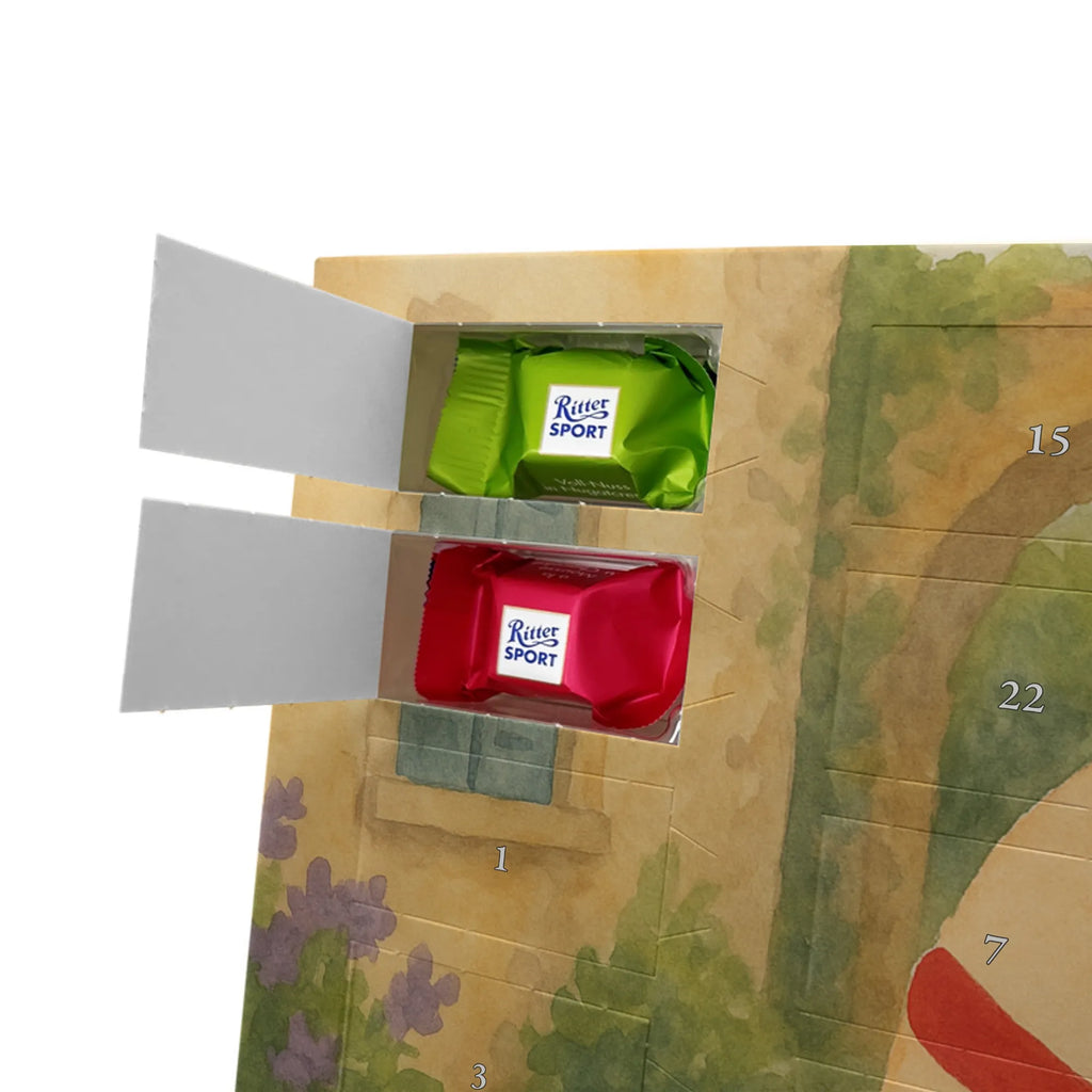 Chocolate advent calendar Owl France Design gift ideas, birthday present, forest animal, bird, nocturnal, illustrated, romantic gift, owl decor, Say beautiful, Life is beautiful, France, Owls, Say French, Owl decoration