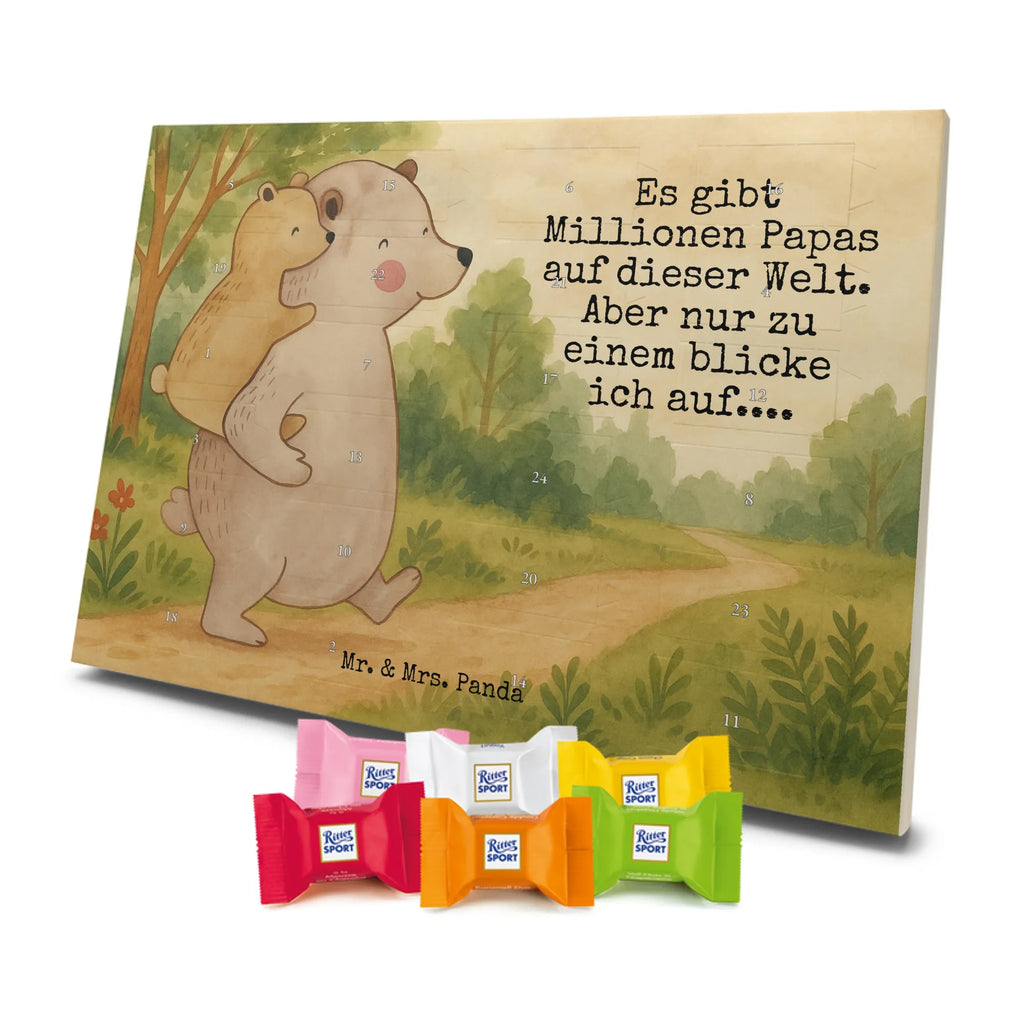 Chocolate advent calendar Papa Bear Design Father's Day, Mother's Day, birthday, father's day, present, uncle