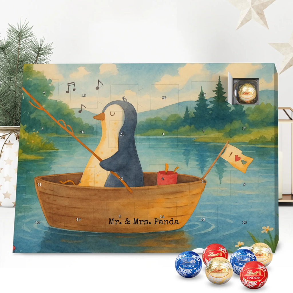 Chocolate advent calendar Penguin fishing boat Design North Pole, Penguins, boat, divorce, fishing boat, gift idea heartache, penguins, new beginning, enjoy, fishing, love of life, new start, separation