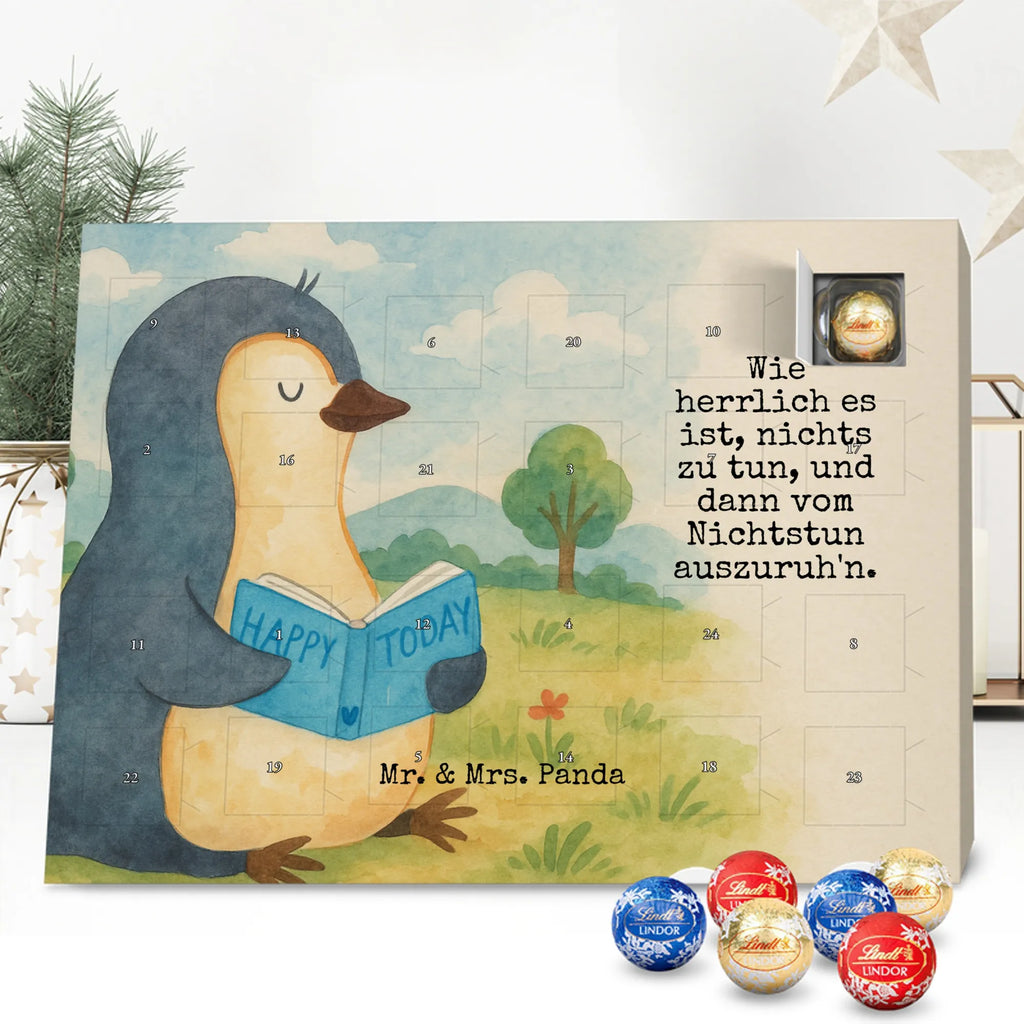 Chocolate advent calendar Penguin A book Design North Pole, Penguins, doing nothing, leisure, penguins, bookworm, reading, book, lazing around, holidays, vacation