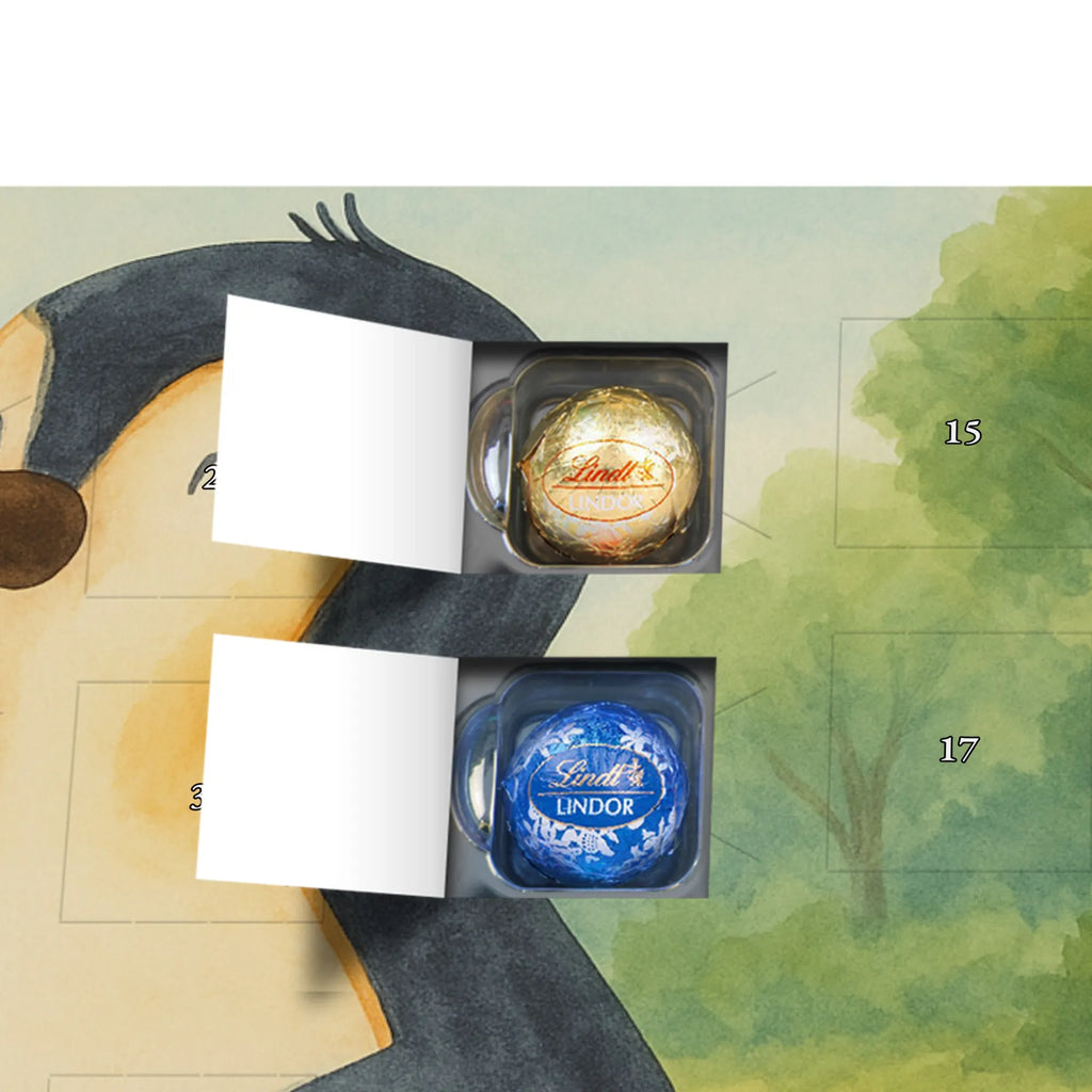 Chocolate advent calendar Penguin ladybug Design North Pole, Penguins, joy of life, ladybird, joy, wonder, penguins