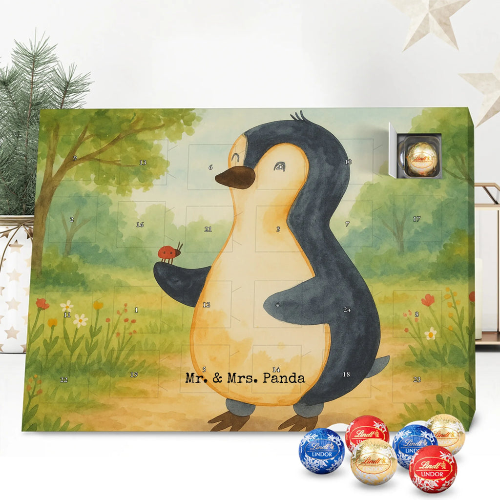 Chocolate advent calendar Penguin ladybug Design North Pole, Penguins, joy of life, ladybird, joy, wonder, penguins