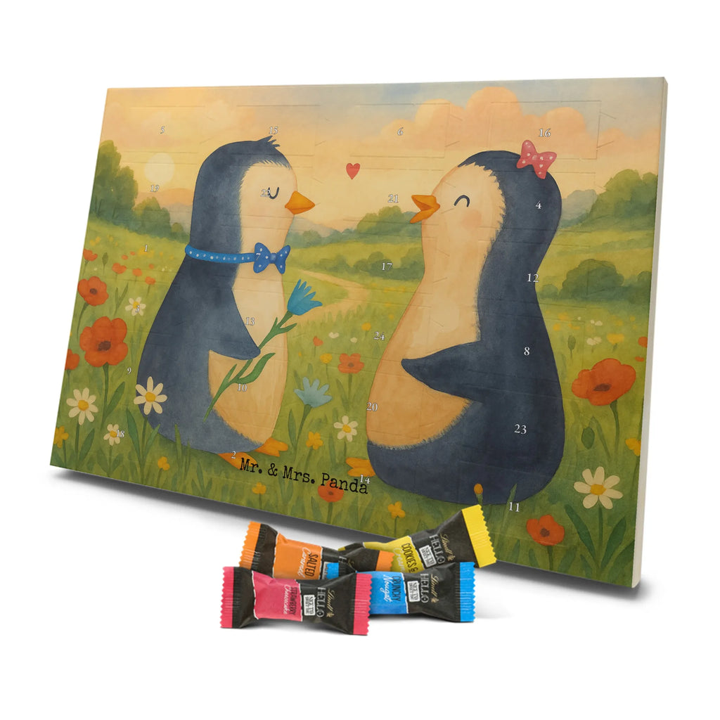 Chocolate advent calendar Penguin pair Design North Pole, Penguins, wedding gift, great love, wedding day, penguins, wedding, love gift, anniversary, lovers, proof of love, dream couple
