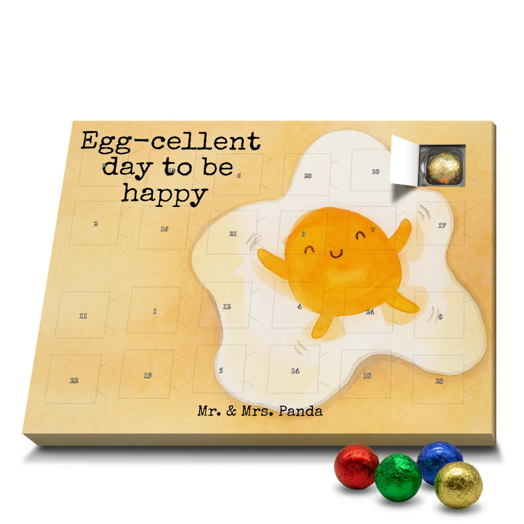 Chocolate advent calendar Fried egg egg Design card, gift ideas, gifts, small animals, cute, cute animal motives, hand drawn, funny sayings, good mood, special gifts, animal lover, Egg, day, fried egg, nice