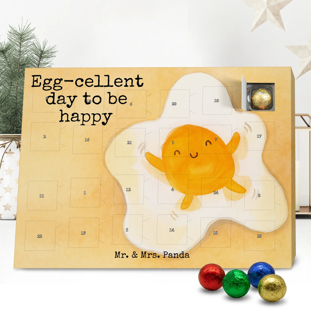 Chocolate advent calendar Fried egg egg Design card, gift ideas, gifts, small animals, cute, cute animal motives, hand drawn, funny sayings, good mood, special gifts, animal lover, Egg, day, fried egg, nice