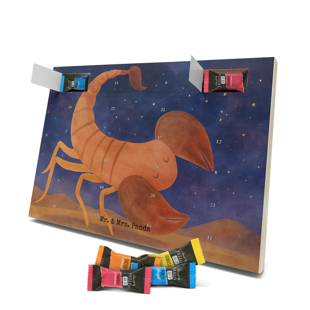 Chocolate advent calendar Star sign Scorpio Design constellations, birthdays, astrology, date of birth, month of birth, scorpions, birthday october, gift november, gift october, scorpion gift, scorpion star sign, birthday november