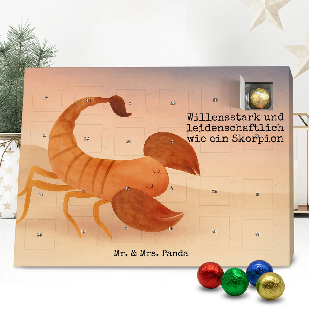 Chocolate advent calendar Star sign Scorpio Design constellations, birthdays, astrology, date of birth, month of birth, scorpions, birthday october, gift november, gift october, scorpion gift, scorpion star sign, birthday november