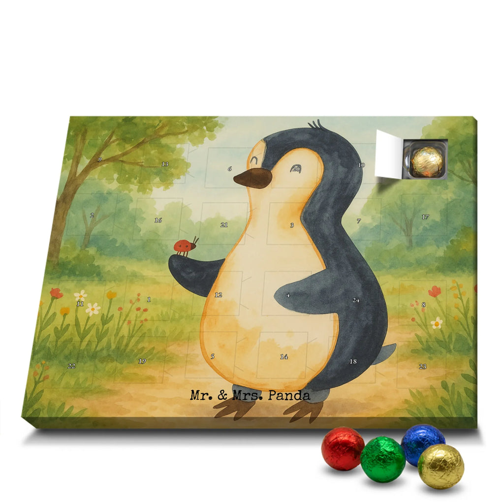 Chocolate advent calendar Penguin ladybug Design North Pole, Penguins, joy of life, ladybird, joy, wonder, penguins