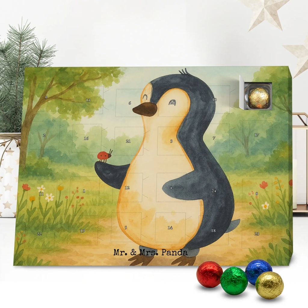 Chocolate advent calendar Penguin ladybug Design North Pole, Penguins, joy of life, ladybird, joy, wonder, penguins