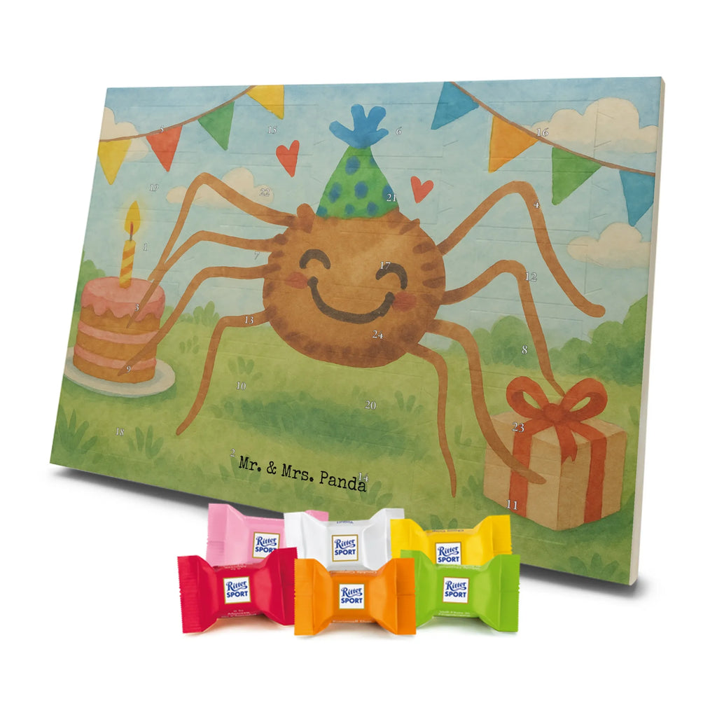 Chocolate advent calendar Spider Agathe Party Design Spider Agathe, Spider