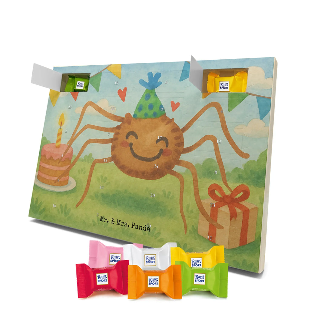 Chocolate advent calendar Spider Agathe Party Design Spider Agathe, Spider