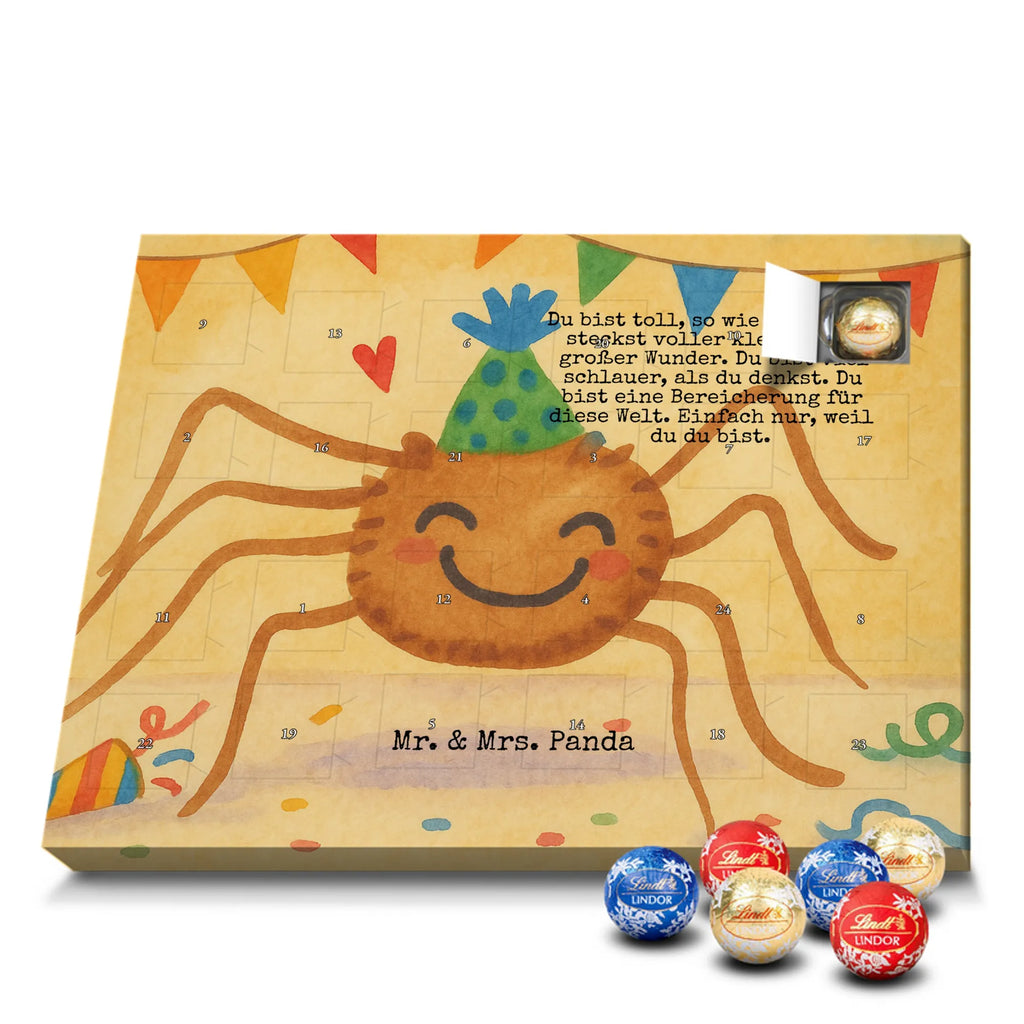 Chocolate advent calendar Spider Agathe Party Design Spider Agathe, Spider