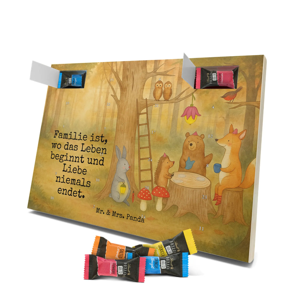 Chocolate advent calendar forest animals picnic Design card, gift ideas, gifts, small animals, cute, cute animal motives, hand drawn, funny sayings, good mood, special gifts, animal lover, mouse, forest, hare, squirrel, forest animals, picnic