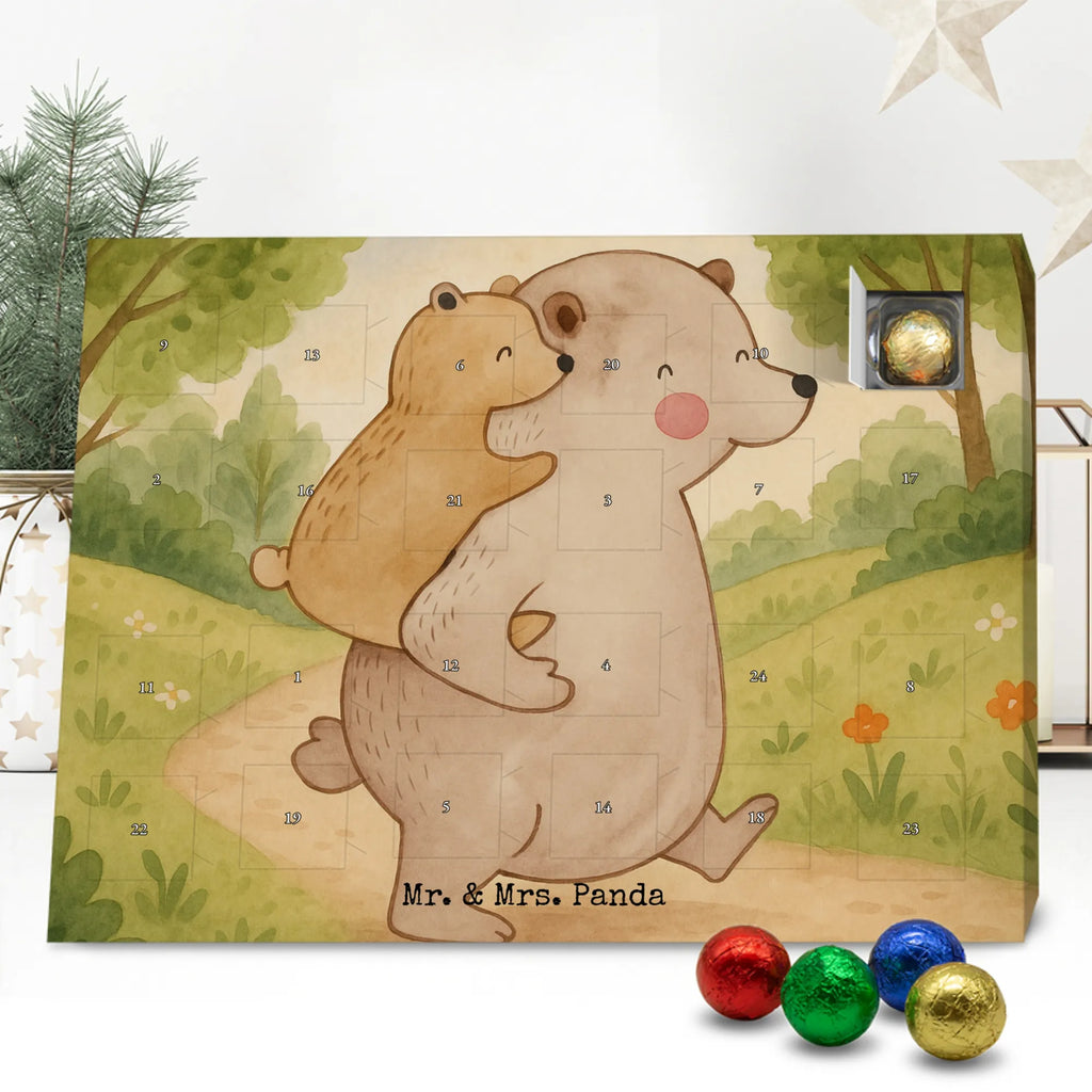 Chocolate advent calendar Papa Bear Design Father's Day, Mother's Day, birthday, father's day, present, uncle