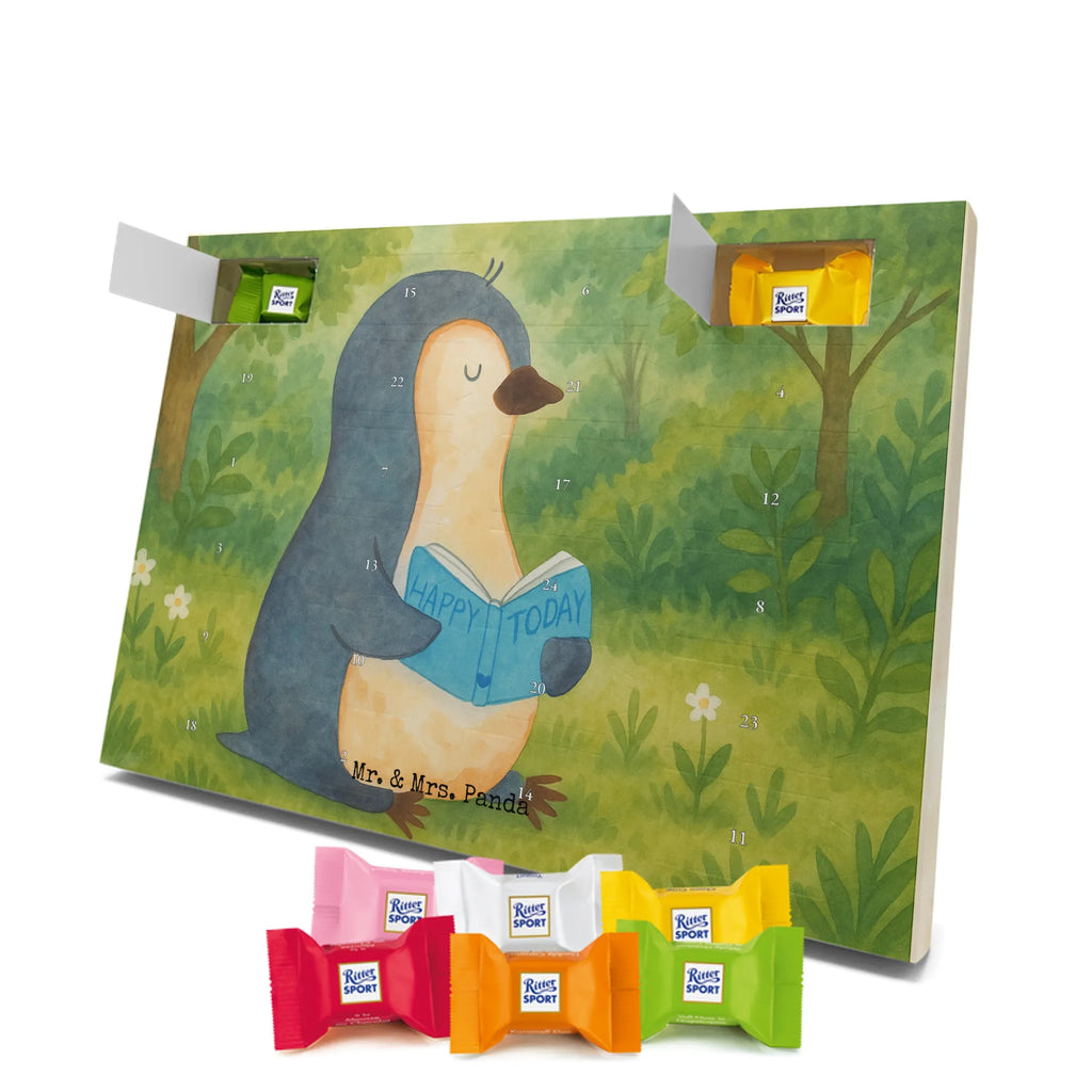 Chocolate advent calendar Penguin A book Design North Pole, Penguins, doing nothing, leisure, penguins, bookworm, reading, book, lazing around, holidays, vacation