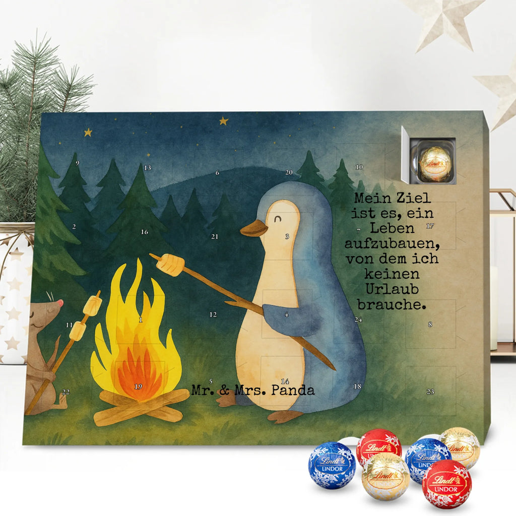 Chocolate advent calendar Penguin campfire Design North Pole, Penguins, campfire, everyday office life, penguins, mouse, life motto, new start, work, life motivation, fire