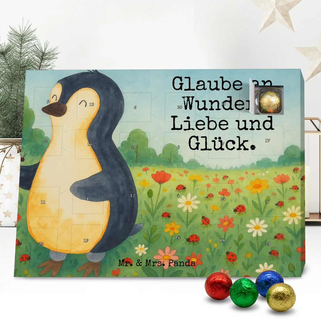 Chocolate advent calendar Penguin ladybug Design North Pole, Penguins, joy of life, ladybird, joy, wonder, penguins