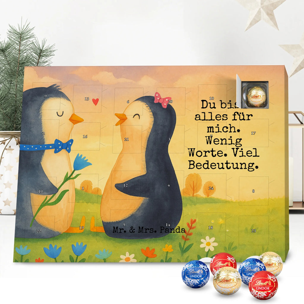 Chocolate advent calendar Penguin pair Design North Pole, Penguins, wedding gift, great love, wedding day, penguins, wedding, love gift, anniversary, lovers, proof of love, dream couple