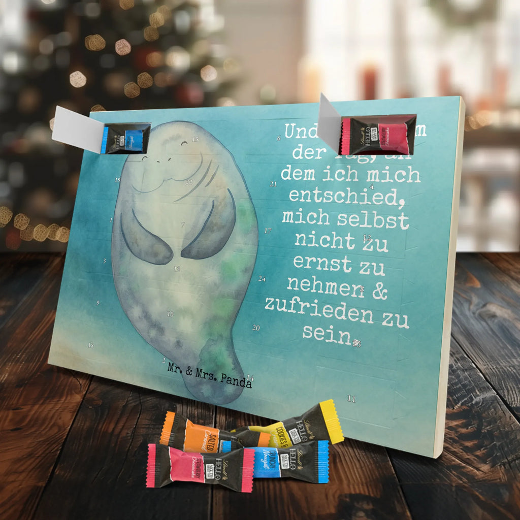 Chocolate advent calendar manatee happy Design gift ideas, vacation, Seafood, aquatic animals, ocean, shells, corals, reef, whale, narwhal, sea urchin, lobster, platypus, manatee, crocodile, shrimp, gifts for seafood lovers, water world, underwater animals, underwater world, deep sea, seafood fans, seafood decoration, seafood posters, New start, Lovesickness, Manatees, Manatee, Self-love, Respect, New beginning, Satisfaction, Girlfriend, Carefulness