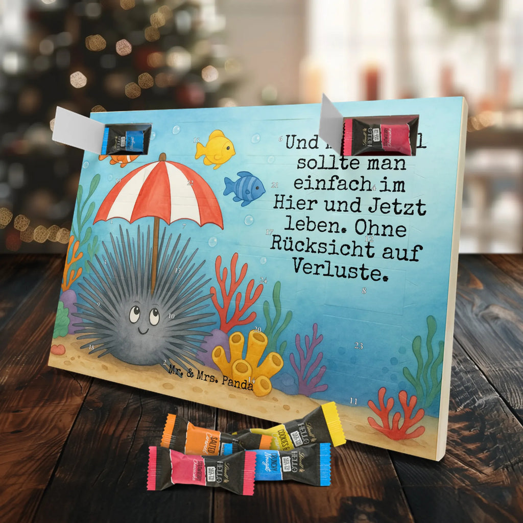 Chocolate advent calendar Sea urchins Design gift ideas, vacation, Seafood, aquatic animals, ocean, shells, corals, reef, whale, narwhal, sea urchin, lobster, platypus, manatee, crocodile, shrimp, gifts for seafood lovers, water world, underwater animals, underwater world, deep sea, seafood fans, seafood decoration, seafood posters, living, self-acceptance, mindfulness, self-love, here and now, sea urchins