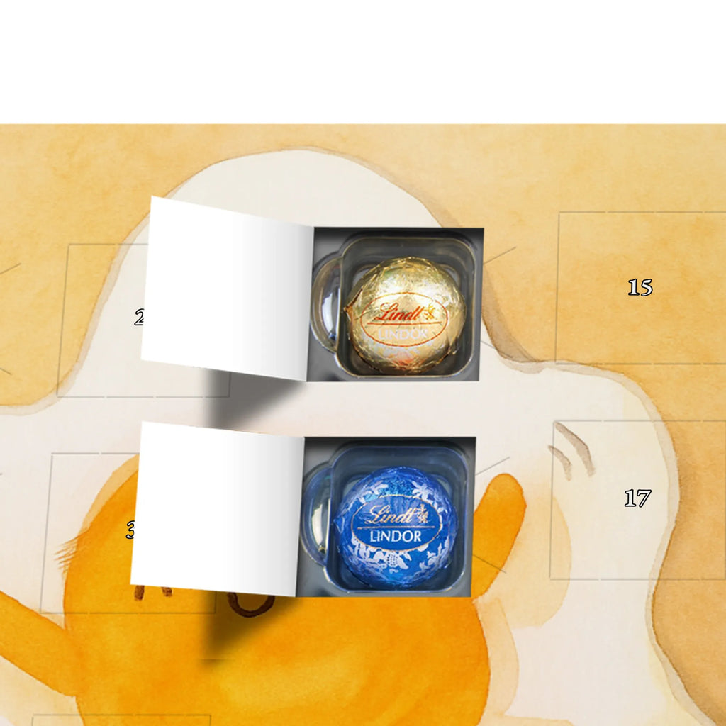 Chocolate advent calendar Fried egg egg Design card, gift ideas, gifts, small animals, cute, cute animal motives, hand drawn, funny sayings, good mood, special gifts, animal lover, Egg, day, fried egg, nice