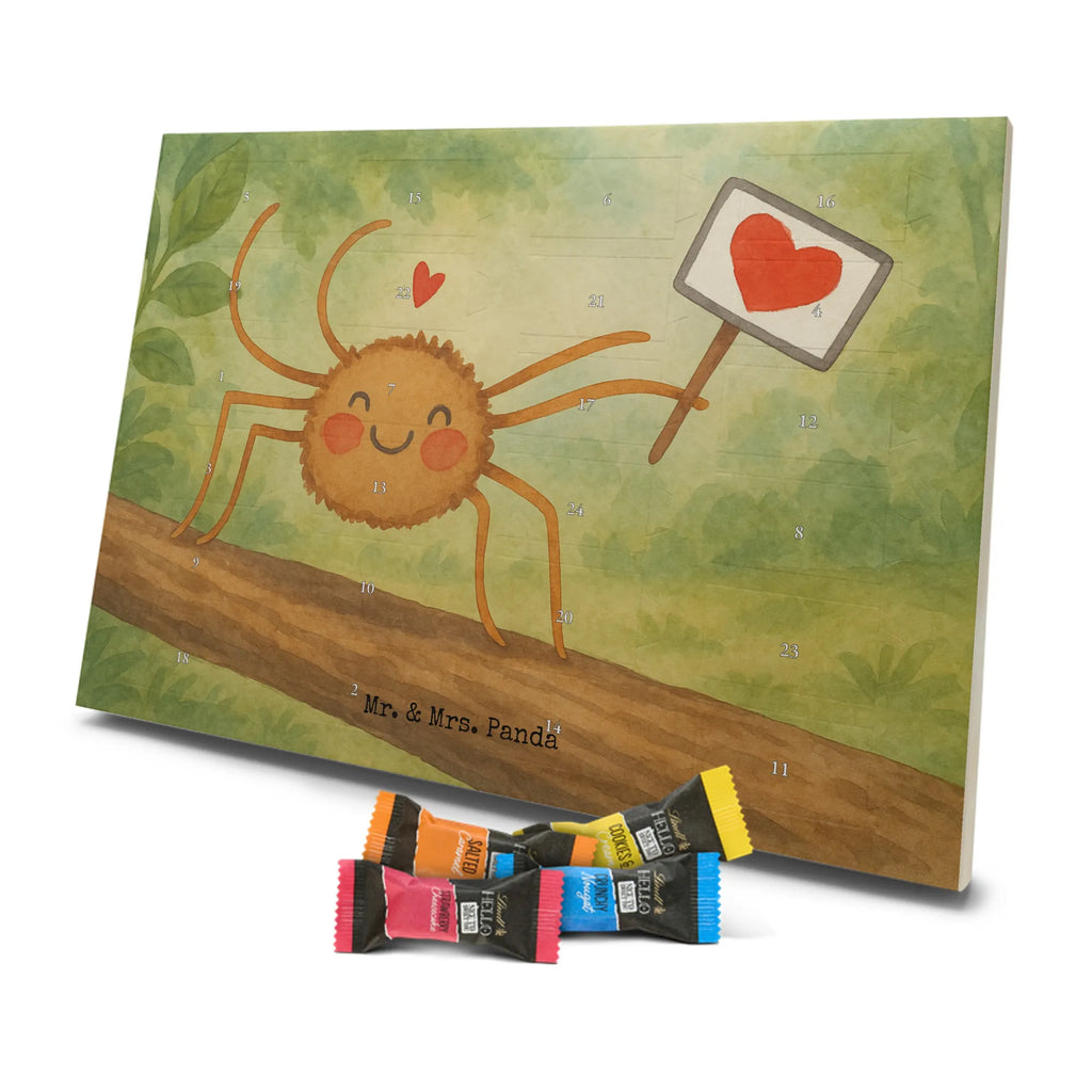 Chocolate advent calendar Spider Agatha Motivation Design Spider Agathe, Spider