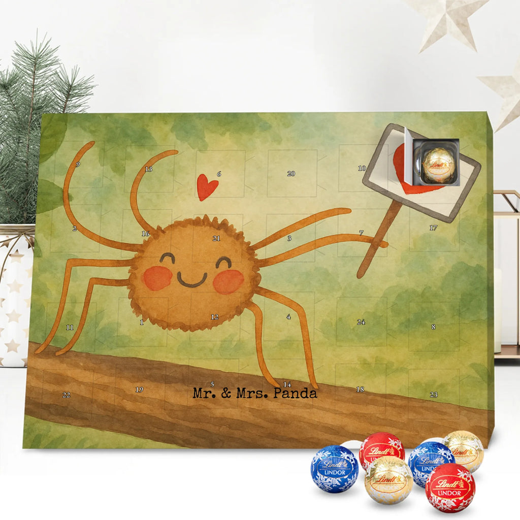 Chocolate advent calendar Spider Agatha Motivation Design Spider Agathe, Spider