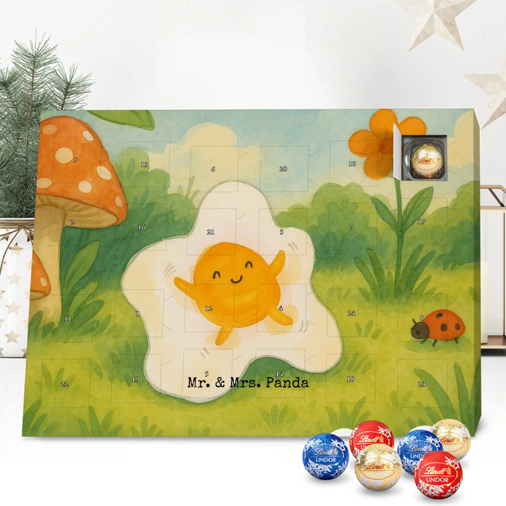 Chocolate advent calendar Fried egg egg Design card, gift ideas, gifts, small animals, cute, cute animal motives, hand drawn, funny sayings, good mood, special gifts, animal lover, Egg, day, fried egg, nice